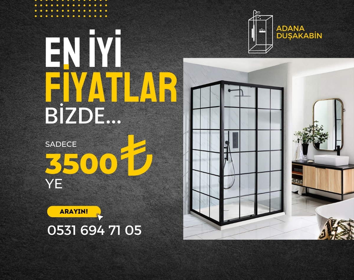 Adana duşakabin Çetin Duşakabin